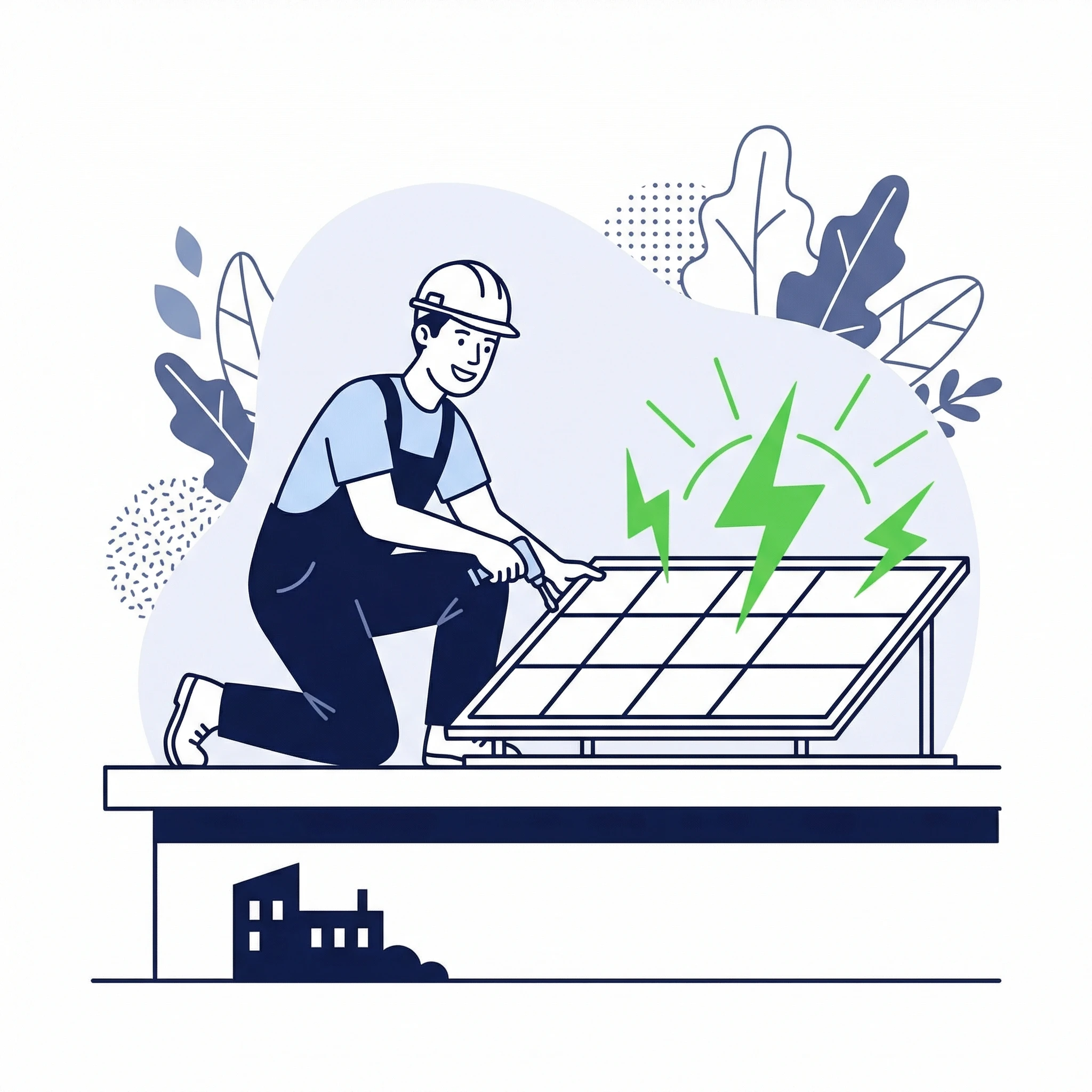 Photovoltaik Gewerbe – Dach erzeugt günstigen Solarstrom für den Eigenbedarf